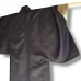 HAORI HOMME MARRON-NOIR EN SOIE STRIÉE 007-204 HAORI HOMME MARRON-NOIR EN SOIE STRIÉE 007-204